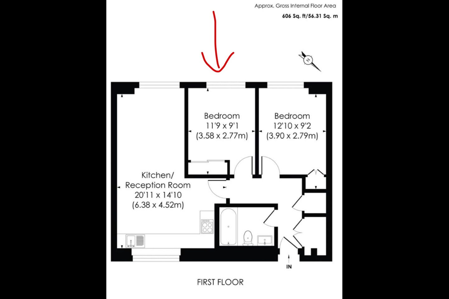 Additional image 9 of Room in a Shared Flat, Horsley St, SE17, N1 7GU