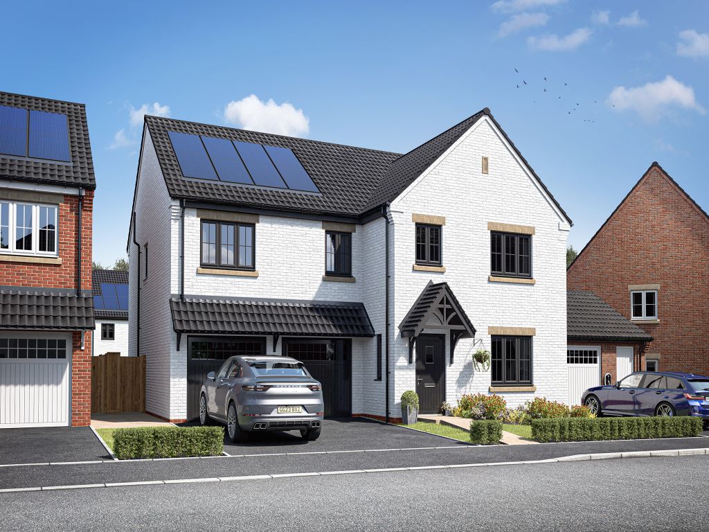 5 bed detached house for sale"The Compton" at Compass Point, Market Harborough LE16 photo 2