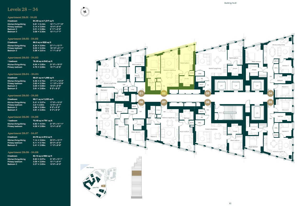 Additional image 18 of 2 Bed Flat, Carnation Way, SW8, N1 7GU