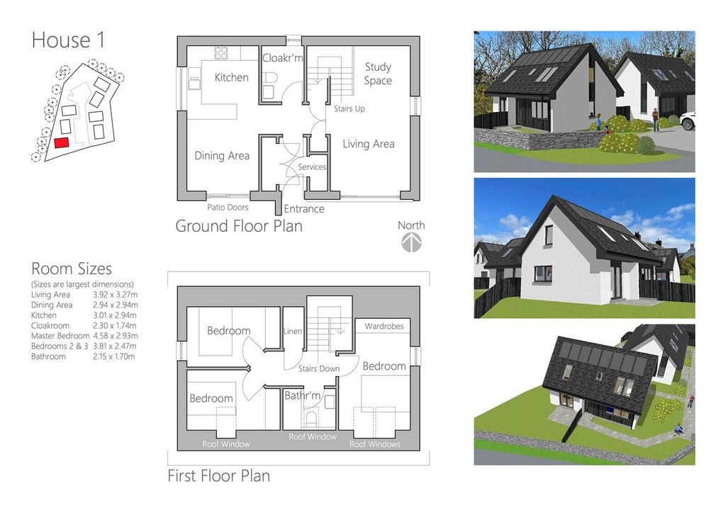 Additional image 2 of Land for saleHouse 1, Bramble Wynd, Kilmory, Isle Of Arran KA27