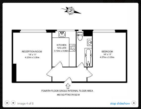 Additional image 7 of 1 Bed Flat, Pond House, SW3, N1 7GU
