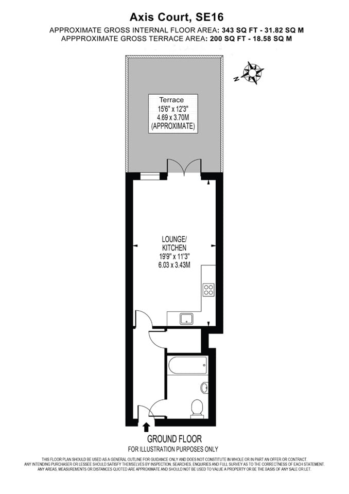 Additional image 10 of Studio Flat, Axis Court, SE16, N1 7GU