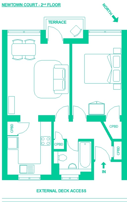 Additional image 8 of 1 Bed Flat, Newtown Court, SW11, N1 7GU