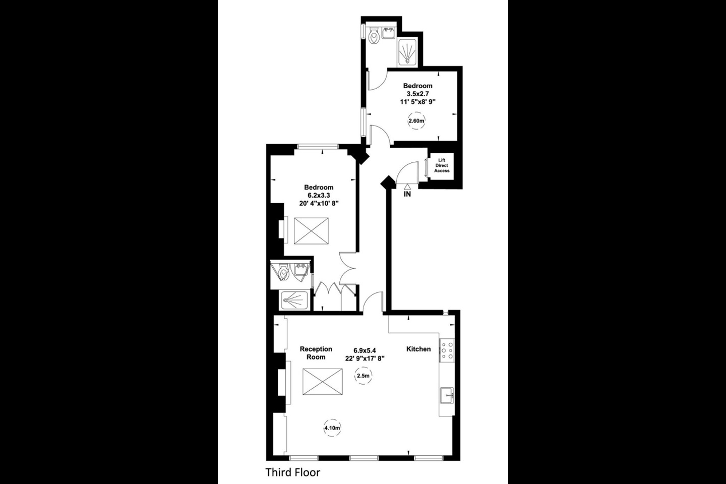 Additional image 17 of 2 Bed Flat, Great Titchfield Street, W1W, N1 7GU