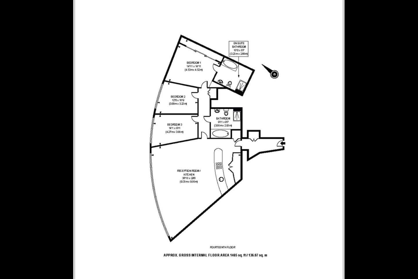 Additional image 2 of 3 Bed Flat, St. George Wharf, SW8, N1 7GU