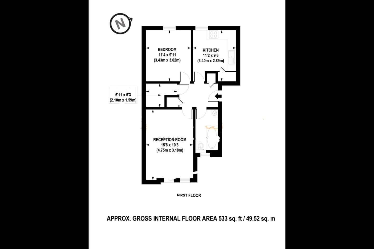 Additional image 10 of 1 Bed Flat, Islington, N1, N1 7GU