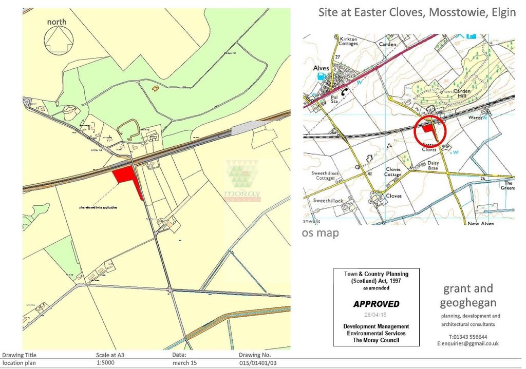 Land for saleBuilding Plot, Easter Cloves, Mosstowie IV30 photo 3