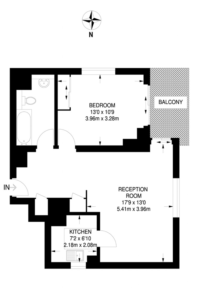 Additional image 10 of 1 Bed Flat, Daska House, SW3, N1 7GU
