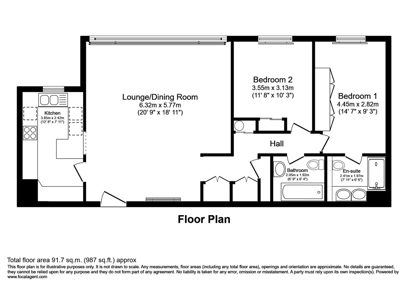 Additional image 21 of 2 Bed Flat, Regent's Park, NW1, N1 7GU