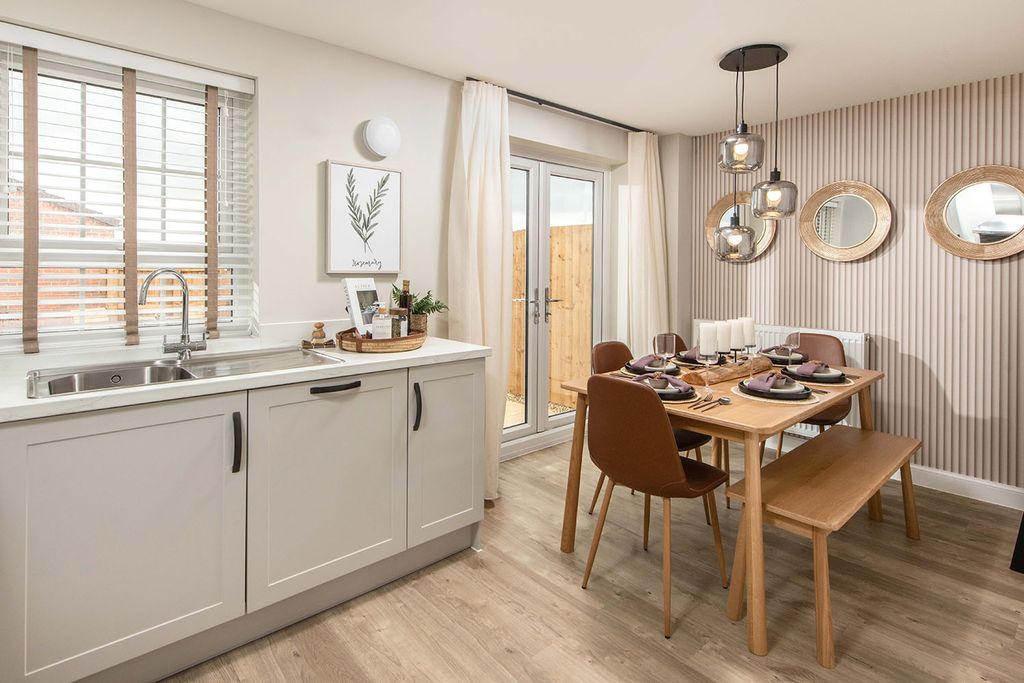 Additional image 2 of 3 bed end terrace house for sale"Kennett" at Stourhead Drive, Towcester NN12