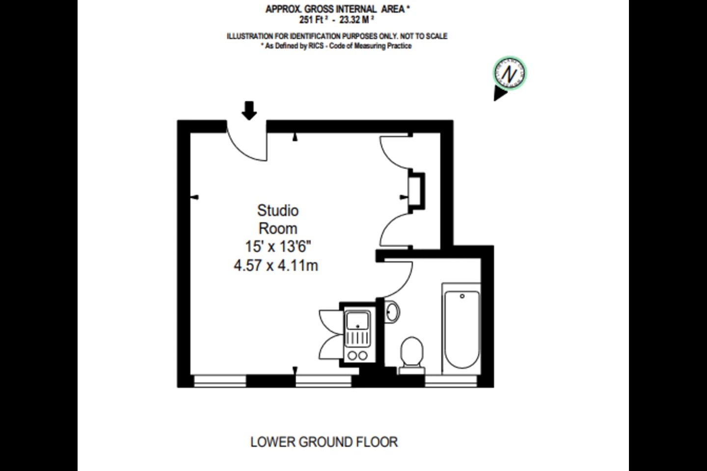 Additional image 6 of Studio Flat, Pelham Court, SW3, N1 7GU