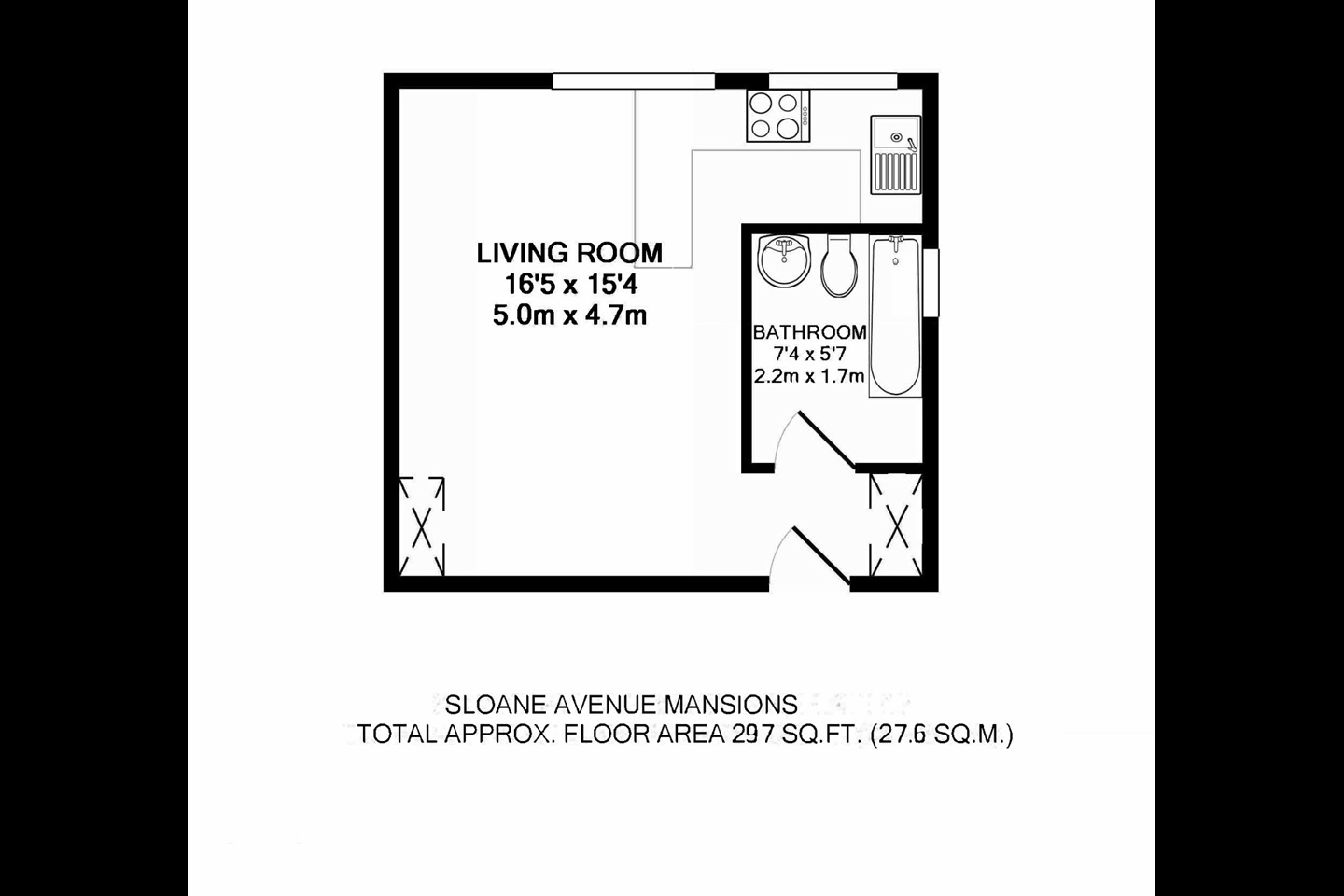 Additional image 7 of Studio Flat, Sloane Avenue Mansions, SW3, N1 7GU