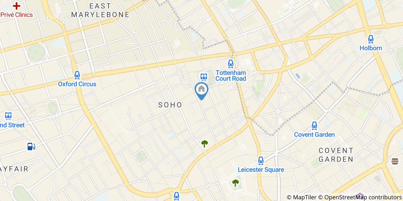 Additional image 2 of 2 Bed Flat, Dean St, W1D