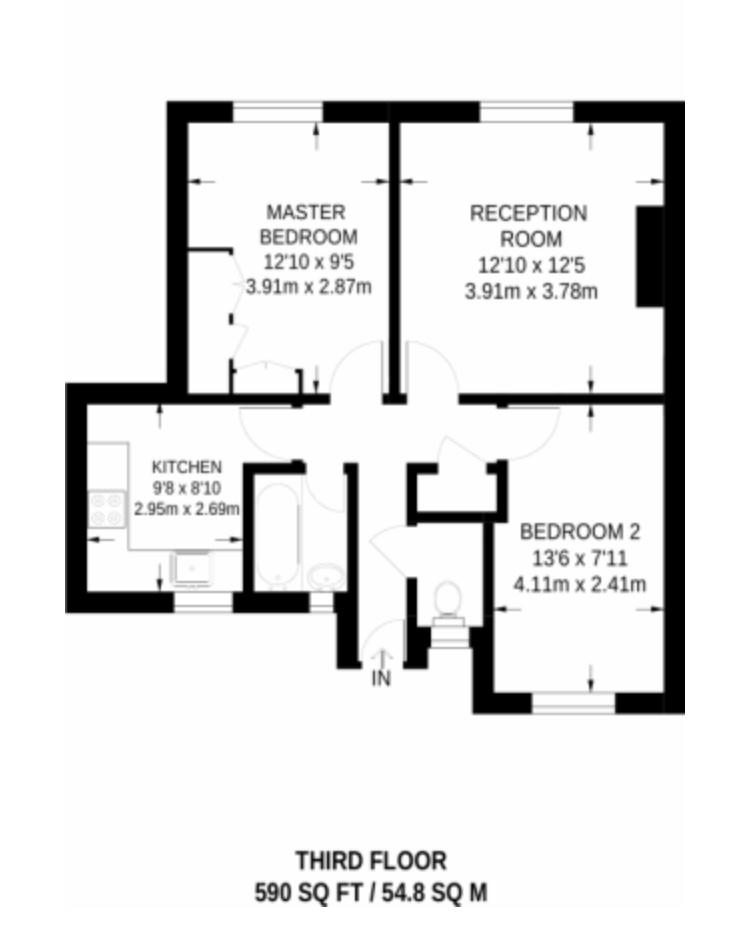 Additional image 9 of 2 Bed Flat, Thessaly Road, SW8, N1 7GU