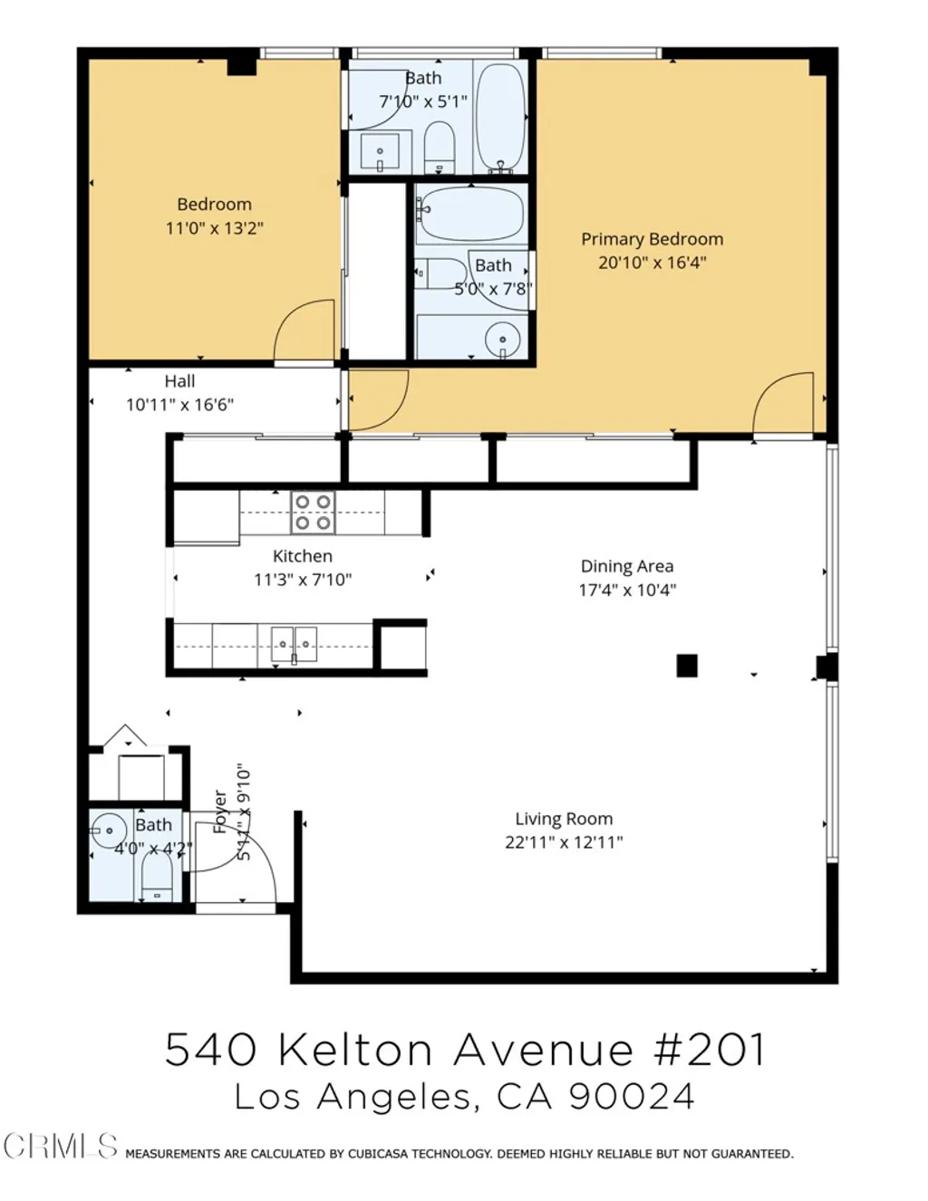 540 Kelton Avenue Unit 201, Los Angeles, CA 90024