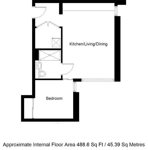 Additional image 4 of 1 Bed Flat, Albert Embankment, SE1, N1 7GU