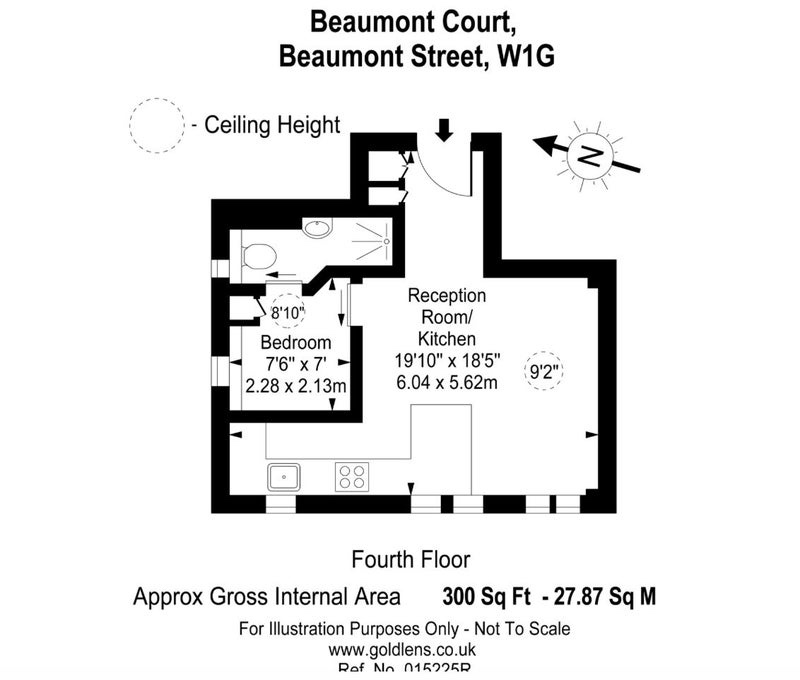 Additional image 8 of 1 Bed Flat, Beaumont St, W1G, N1 7GU