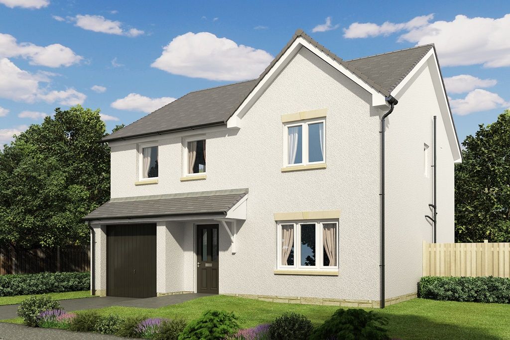 4 bed detached house for sale"The Geddes - Plot 300" at Wallace Crescent, Roslin EH25