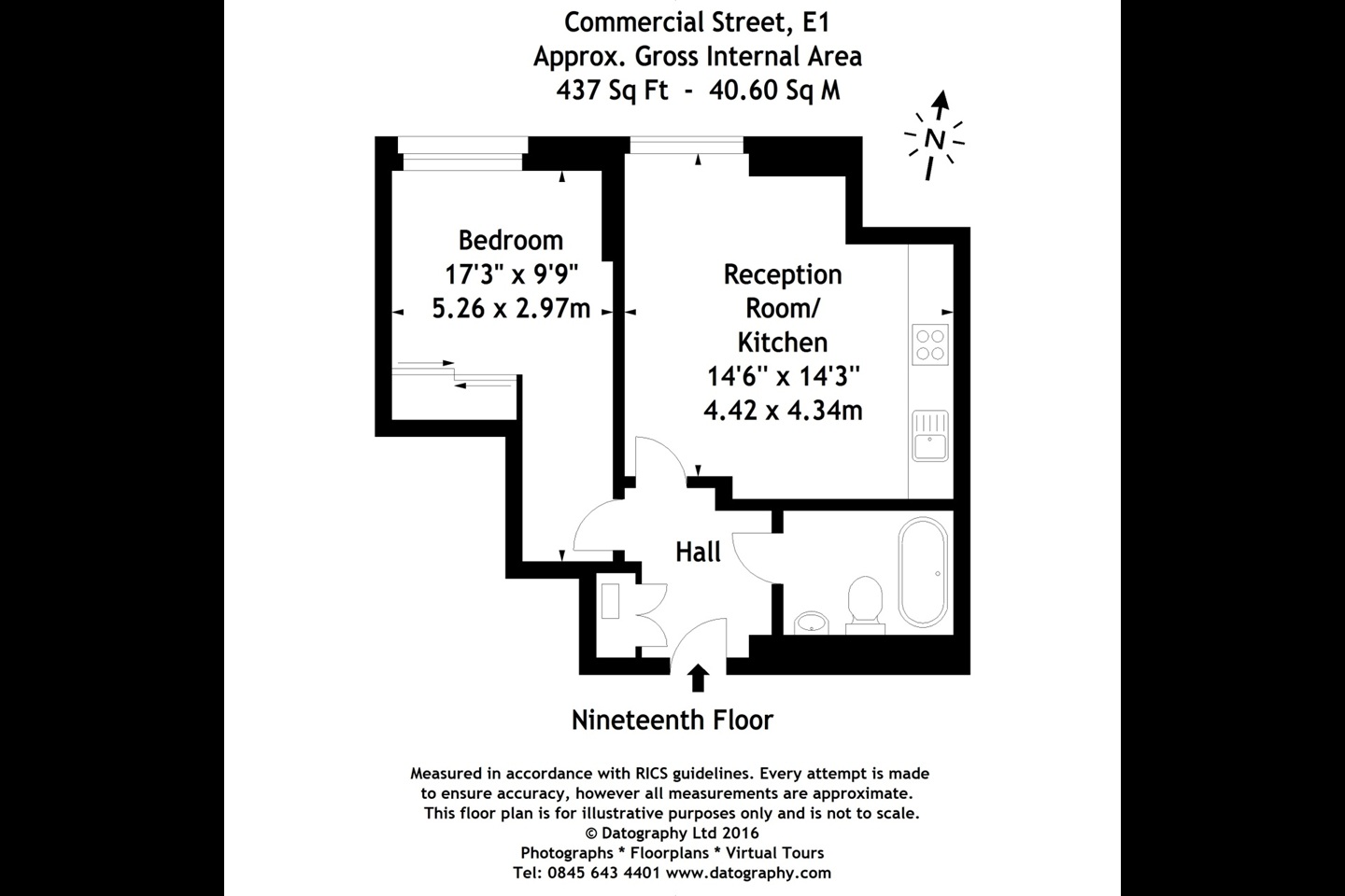 Additional image 7 of 1 Bed Flat, Whitechapel High St, E1, N1 7GU