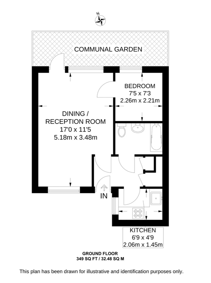 Additional image 8 of 1 Bed Flat, Hazel Way, SE1, N1 7GU