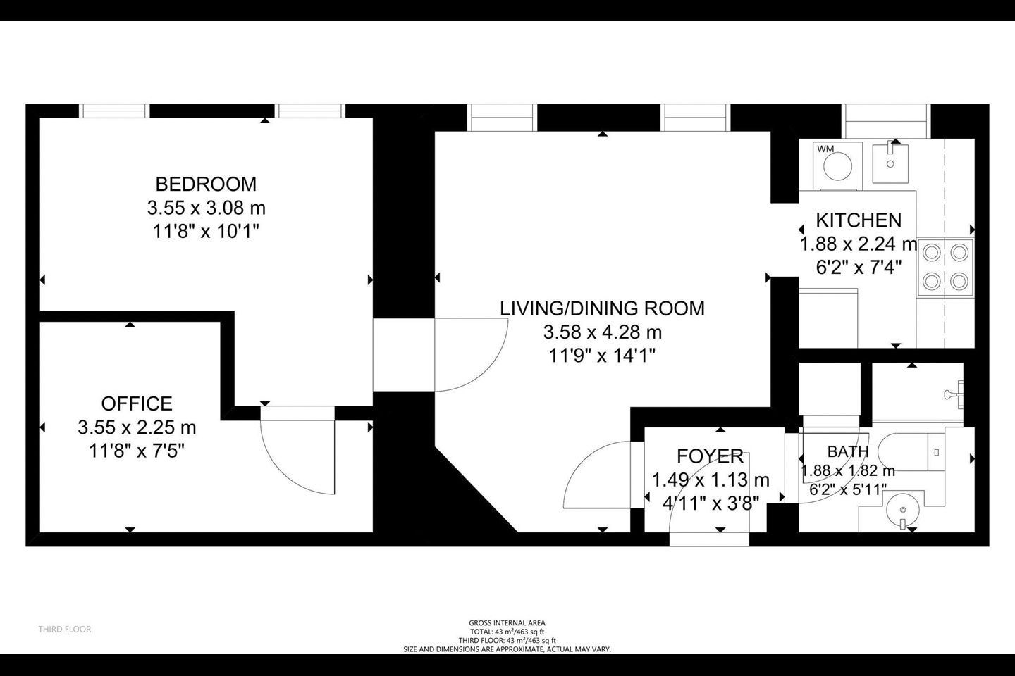 Additional image 11 of 1 Bed Flat, Bank Chambers, SW1Y