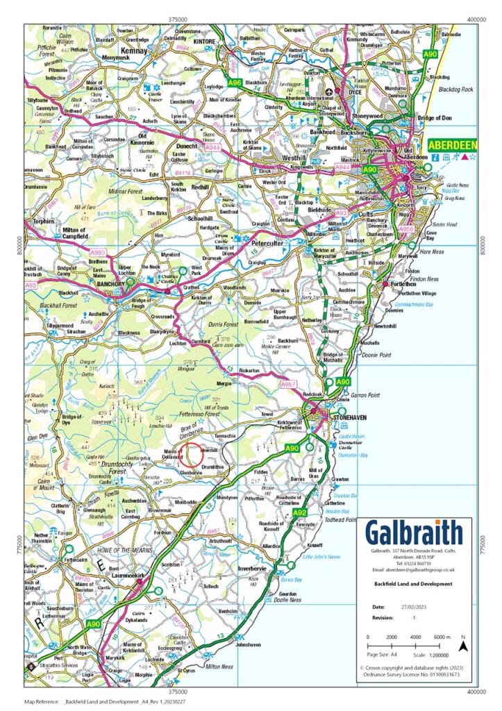 Additional image 5 of Lot 2  - Land At Backfield Farm, Drumlithie, Stonehaven, Aberdeenshire, AB39