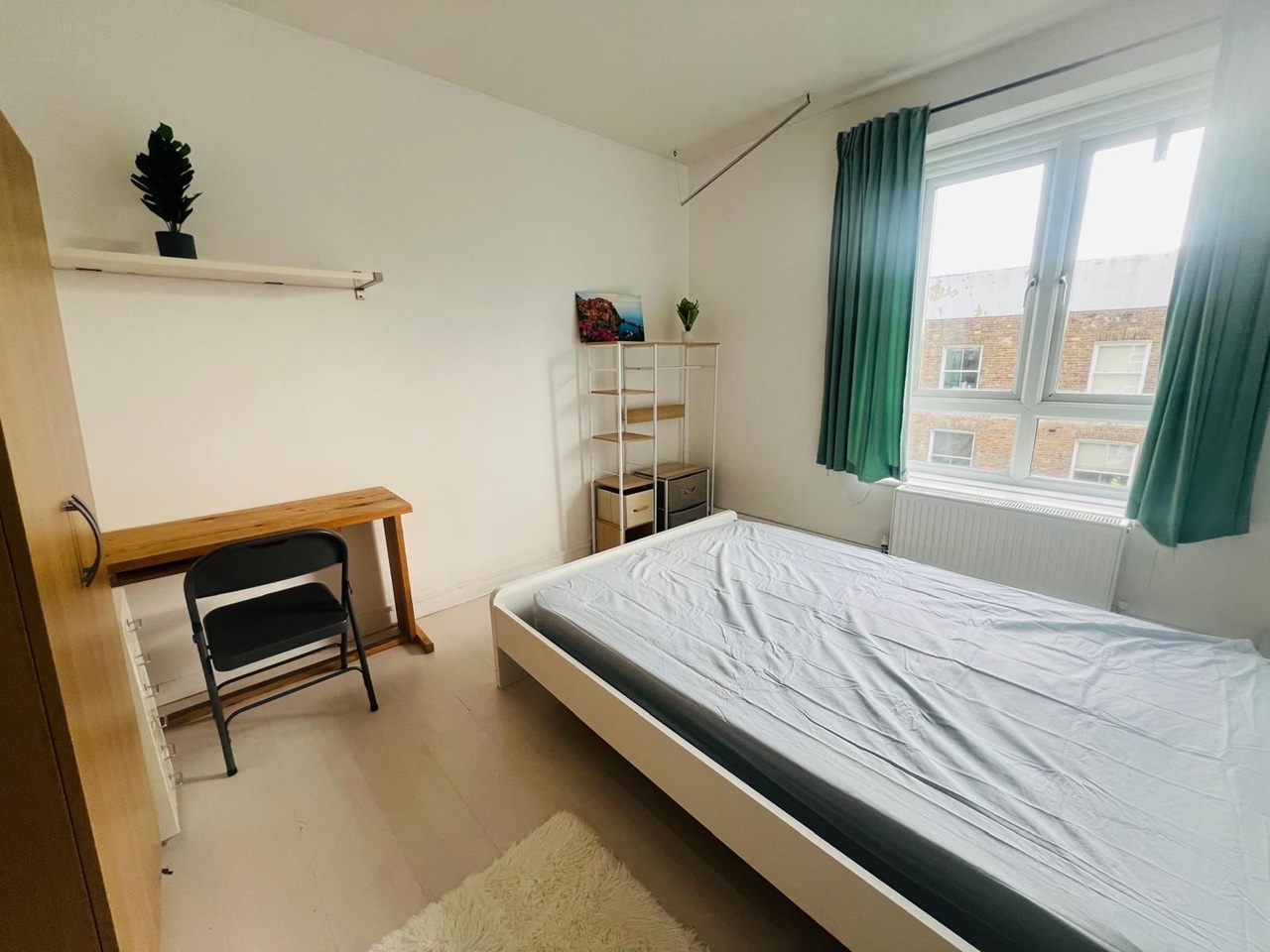 Room in a Shared Flat, Stunning Double Room In Nine Elms/St, SW8, N1 7GU