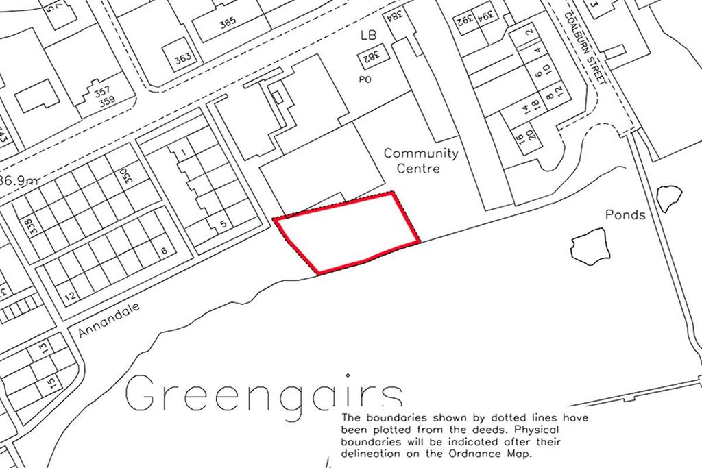 Land for sale0.22 Acre Site At Greengairs Rd, Airdrie ML67Fh ML6