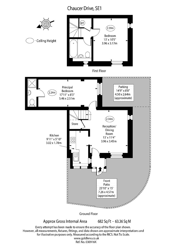 Additional image 9 of 2 Bed Semi-Detached House, Chaucer Drive, SE1, N1 7GU