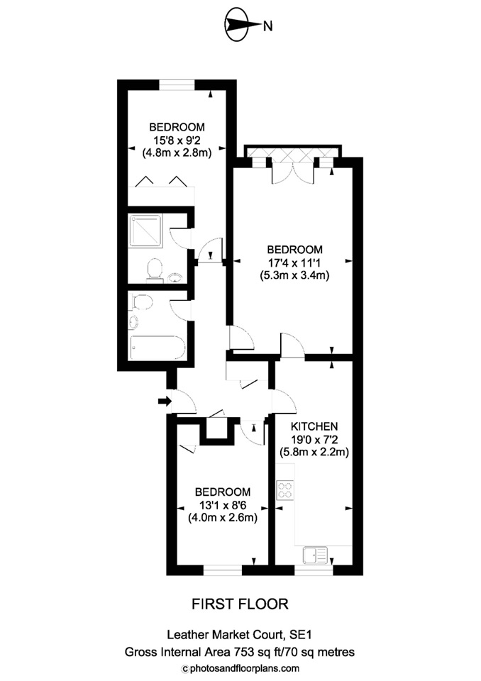 Additional image 9 of 3 Bed Flat, London Bridge, SE1, N1 7GU