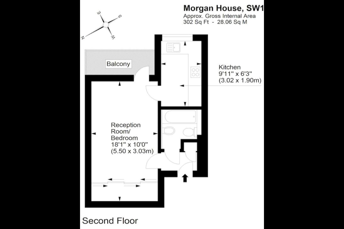 Additional image 16 of Studio Flat, Vauxhall Bridge Road, SW1V, N1 7GU