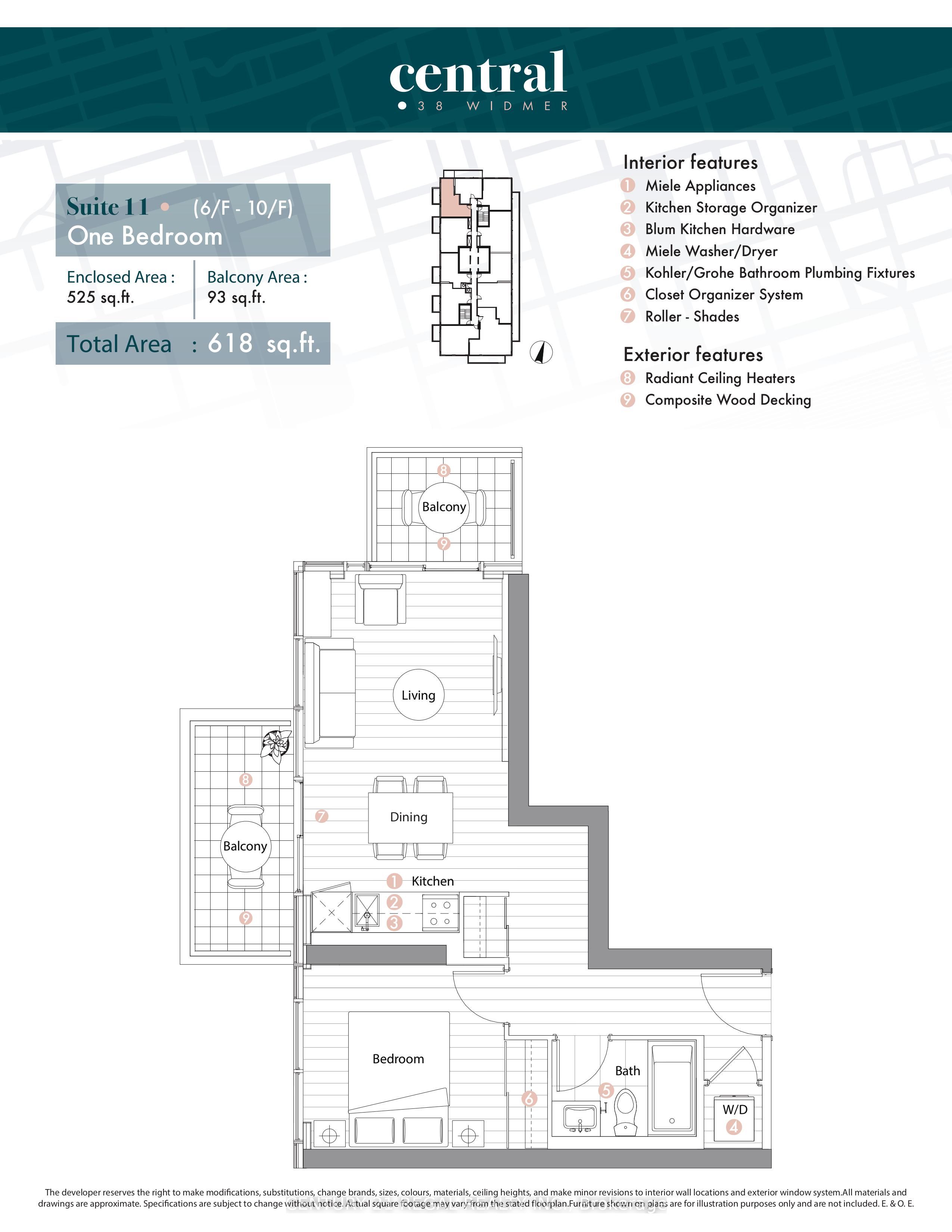 Additional image 2 of 1011-38 Widmer Street, Toronto, ON, M5V 0P7