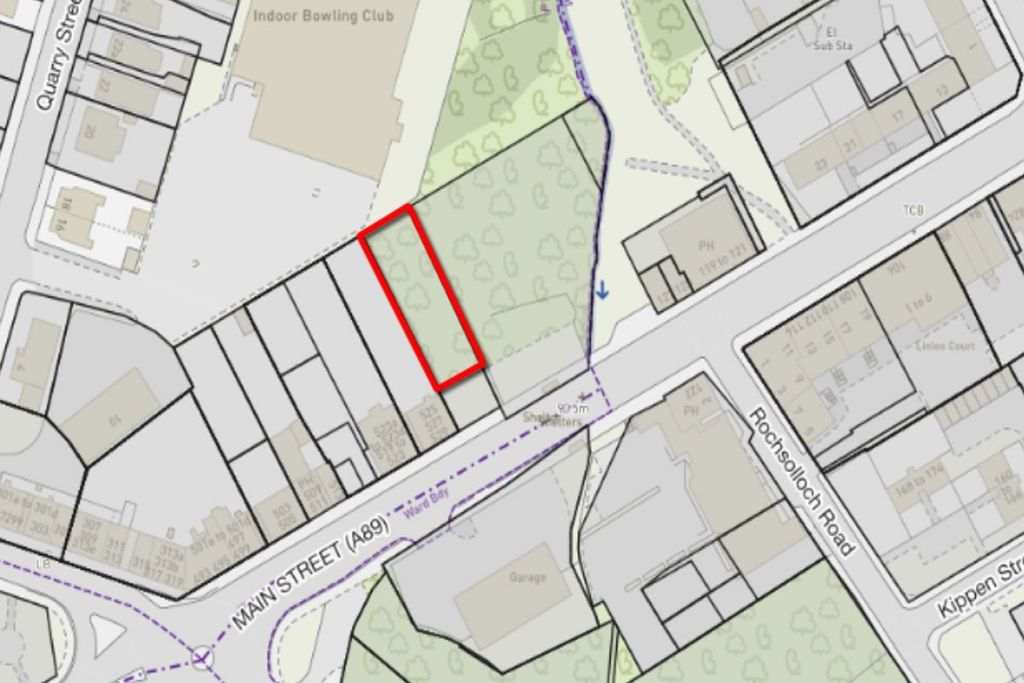 Land for sale531, Main Street, Coatbridge ML53Rx ML5