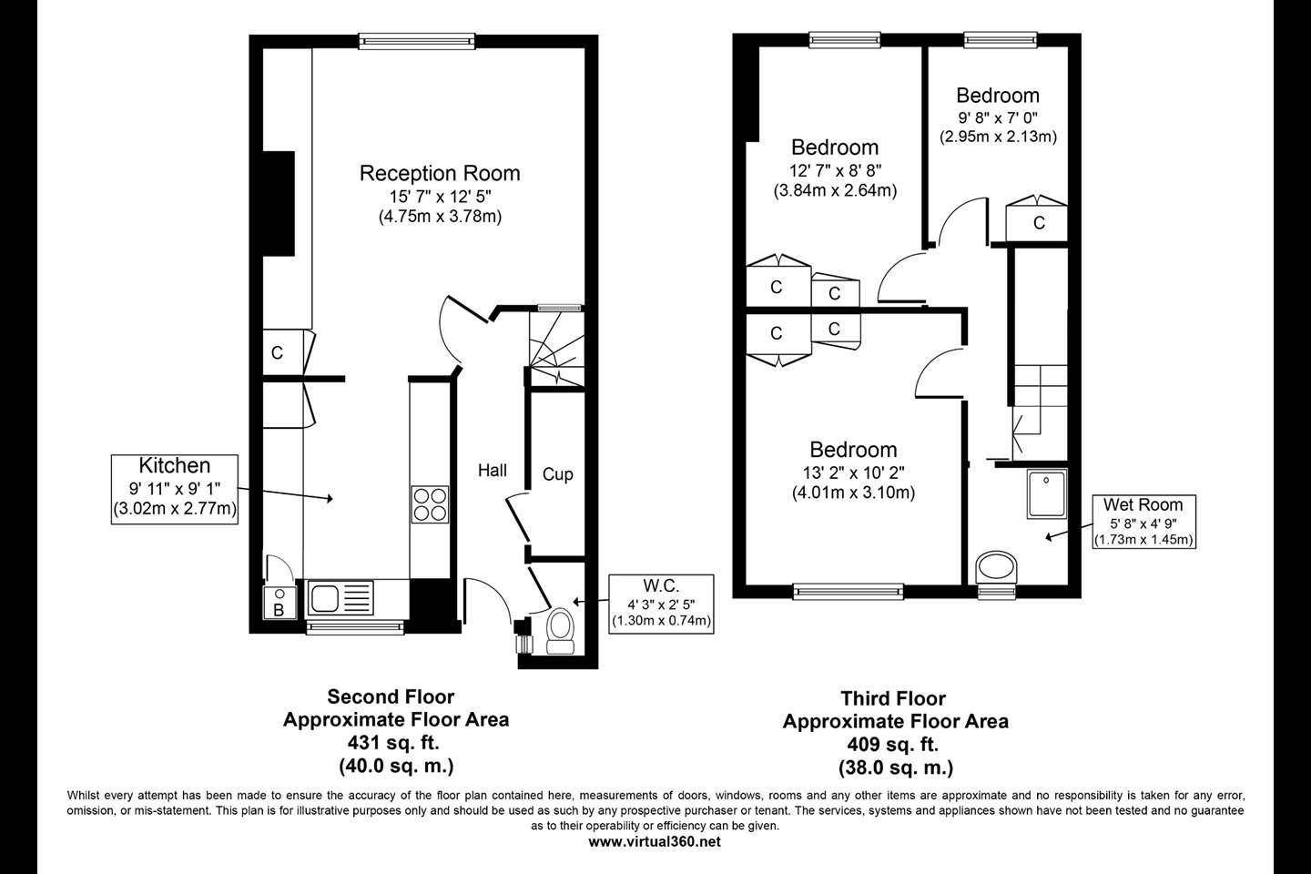 Additional image 17 of 2 Bed Flat, Barnes Court, N1, N1 7GU