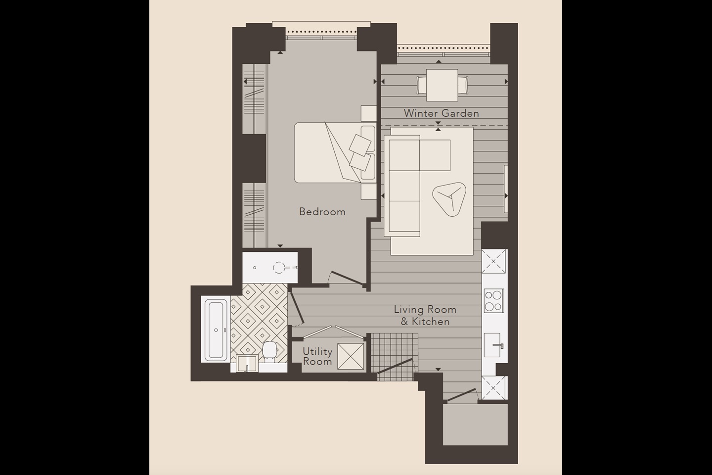 Additional image 14 of 1 Bed Flat, Keybridge Tower, SW8, N1 7GU