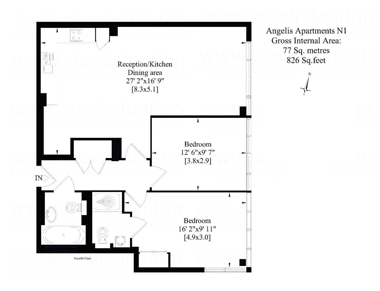 Additional image 11 of 2 Bed Flat, Graham St, N1, N1 7GU