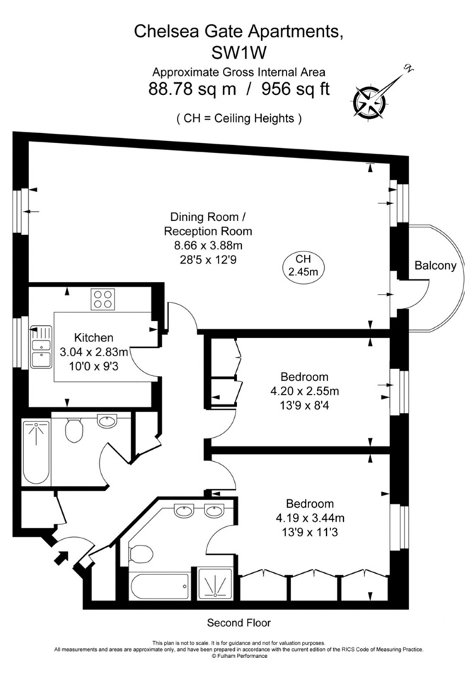 Additional image 13 of 2 Bed Flat, Ebury Bridge Road, SW1W, N1 7GU