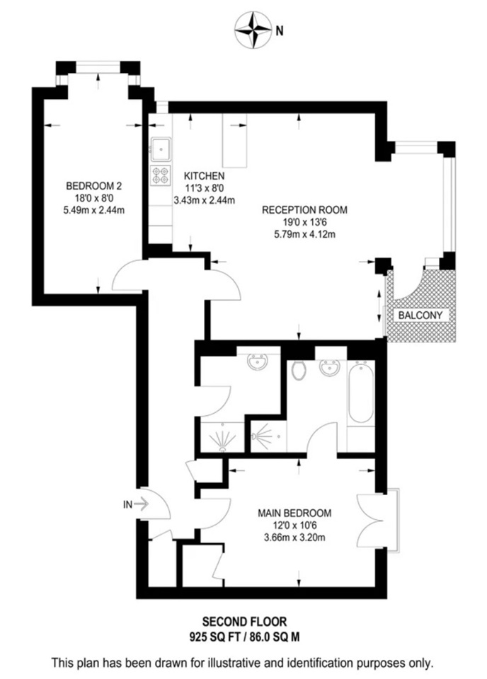 Additional image 8 of 2 Bed Flat, Hepworth Court, SW1W, N1 7GU