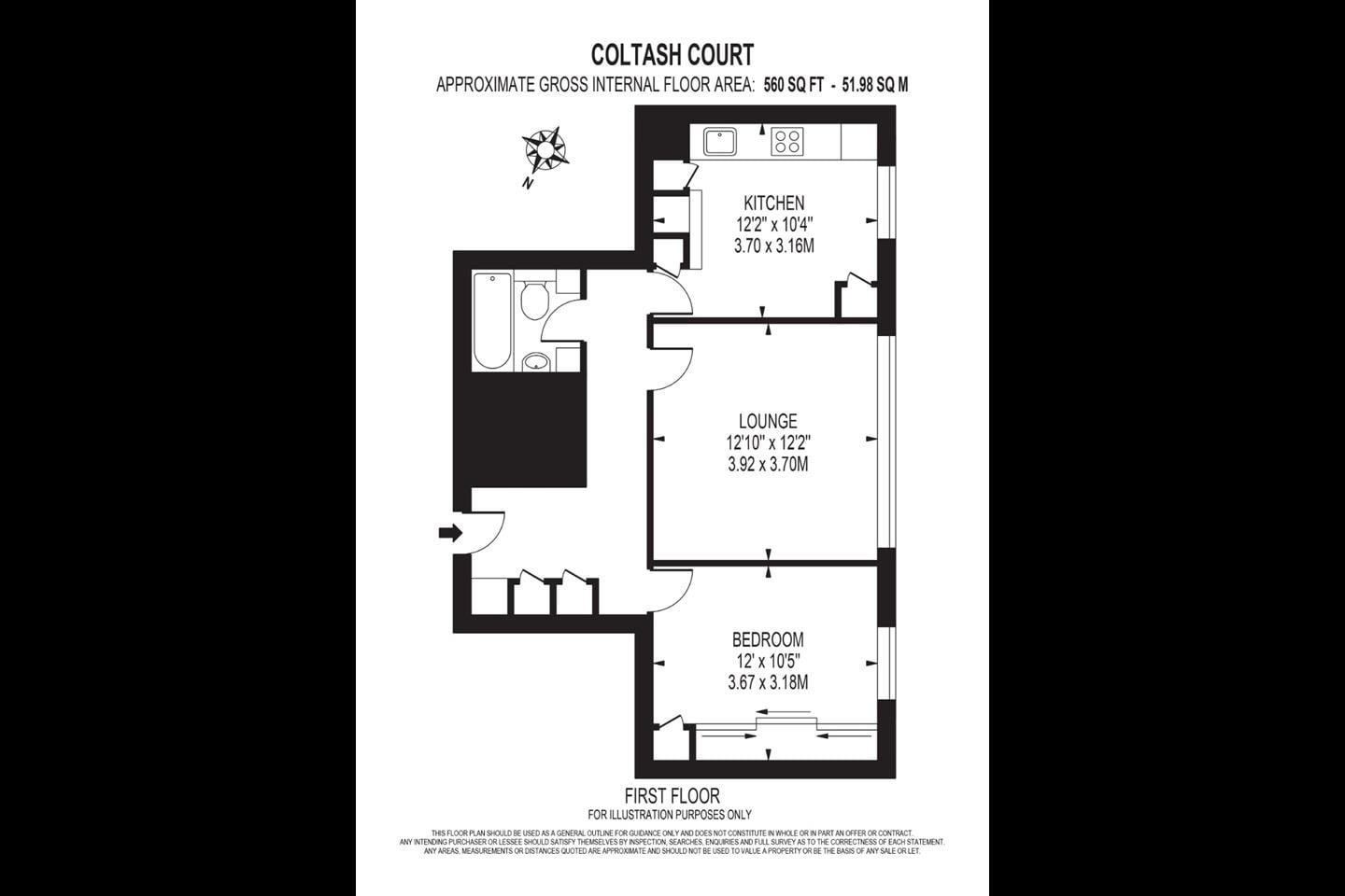 Additional image 14 of 1 Bed Flat, Coltash Court, EC1Y, N1 7GU