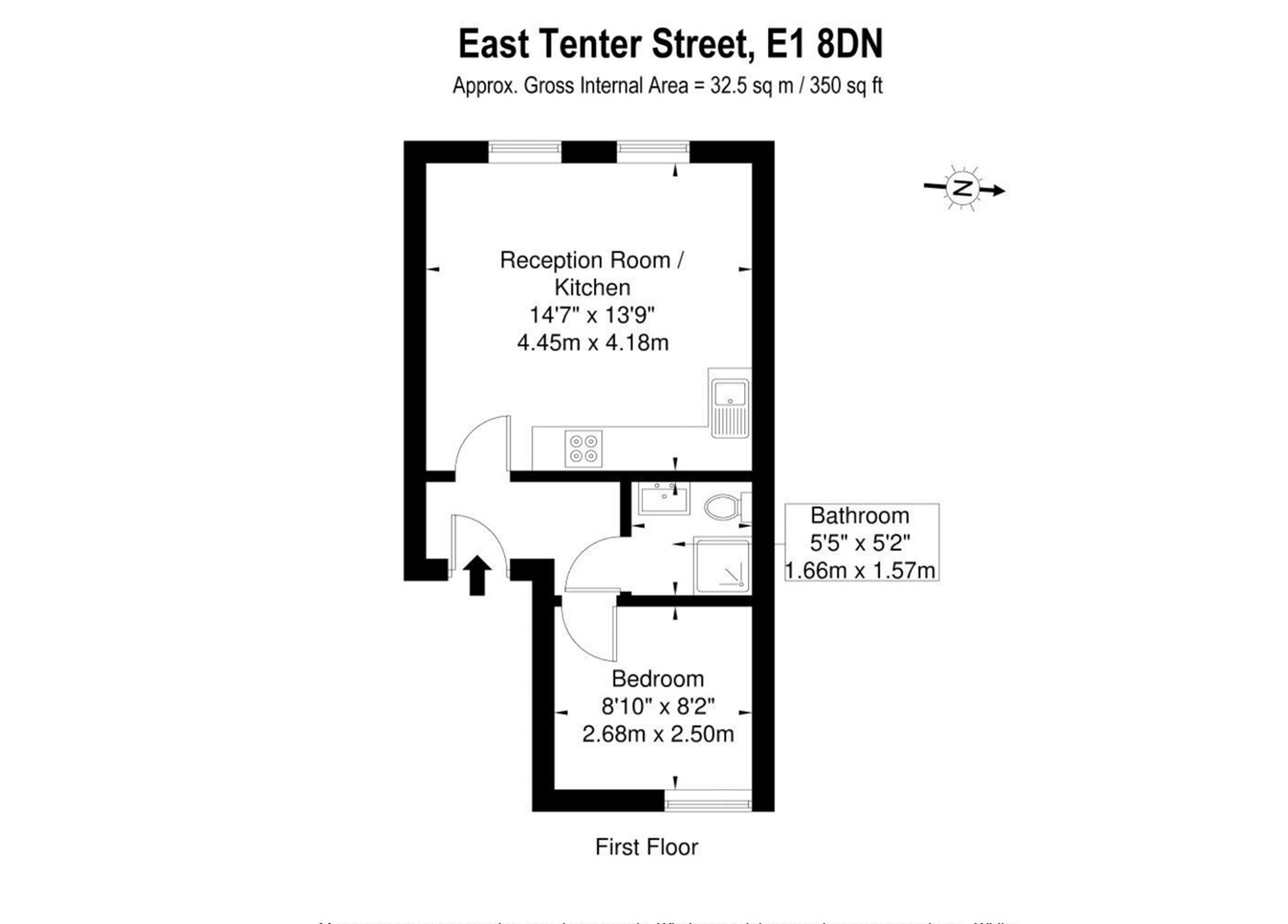 Additional image 8 of 1 Bed Flat, East Tenter Street, E1, N1 7GU