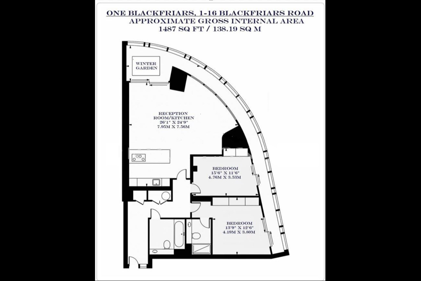 Additional image 5 of 2 Bed Flat, Blackfriars Road, SE1, N1 7GU