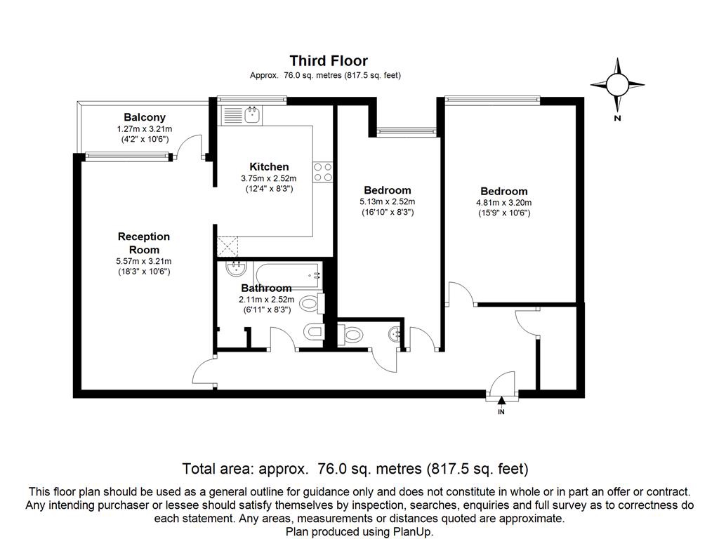 Additional image 7 of 2 Bed Flat, Henley Prior, N1, N1 7GU