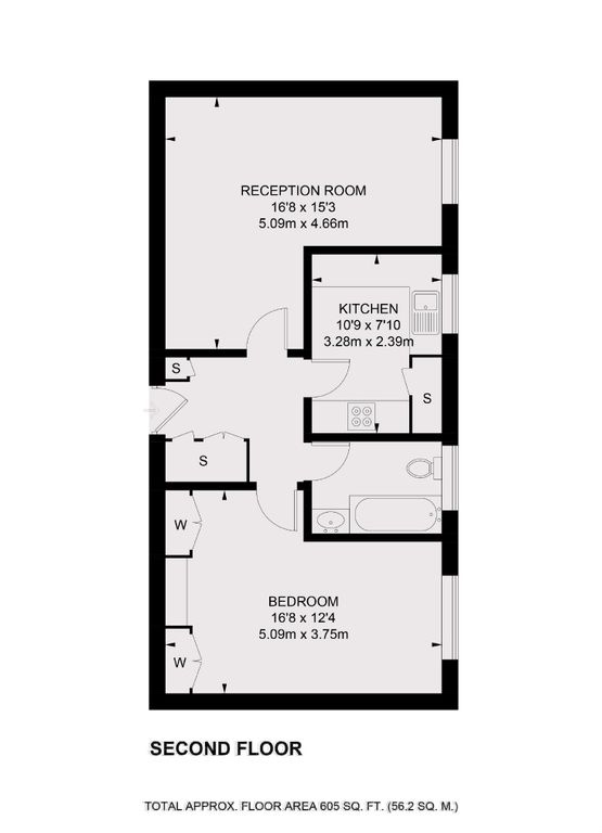 Additional image 5 of 1 Bed Flat, Portland House, NW8, N1 7GU