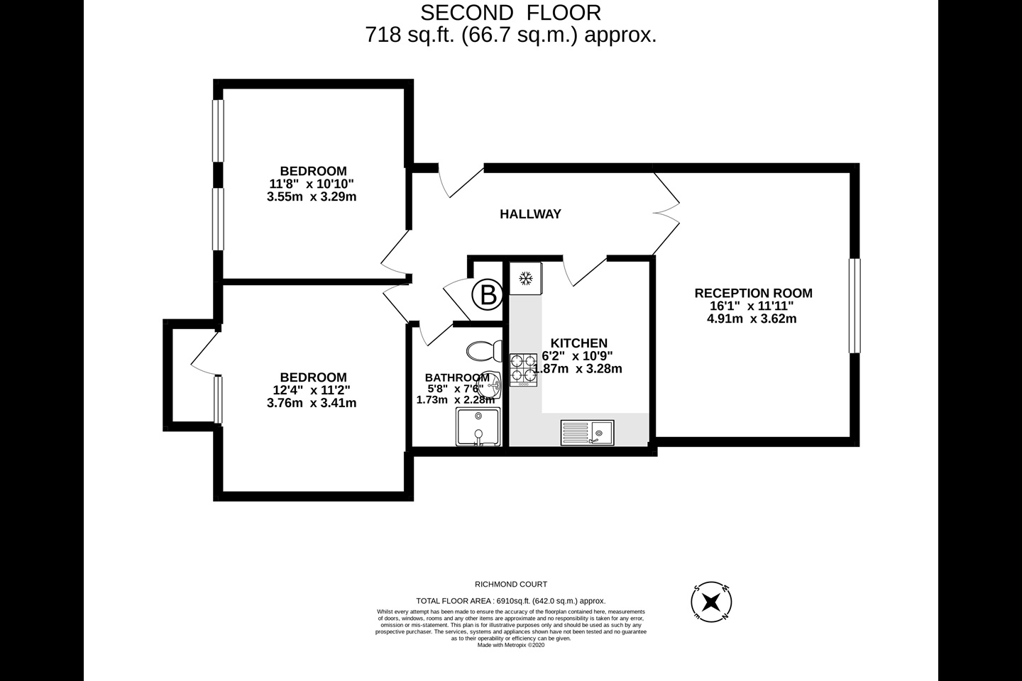 Additional image 22 of 2 Bed Flat, Melville Place, N1, N1 7GU