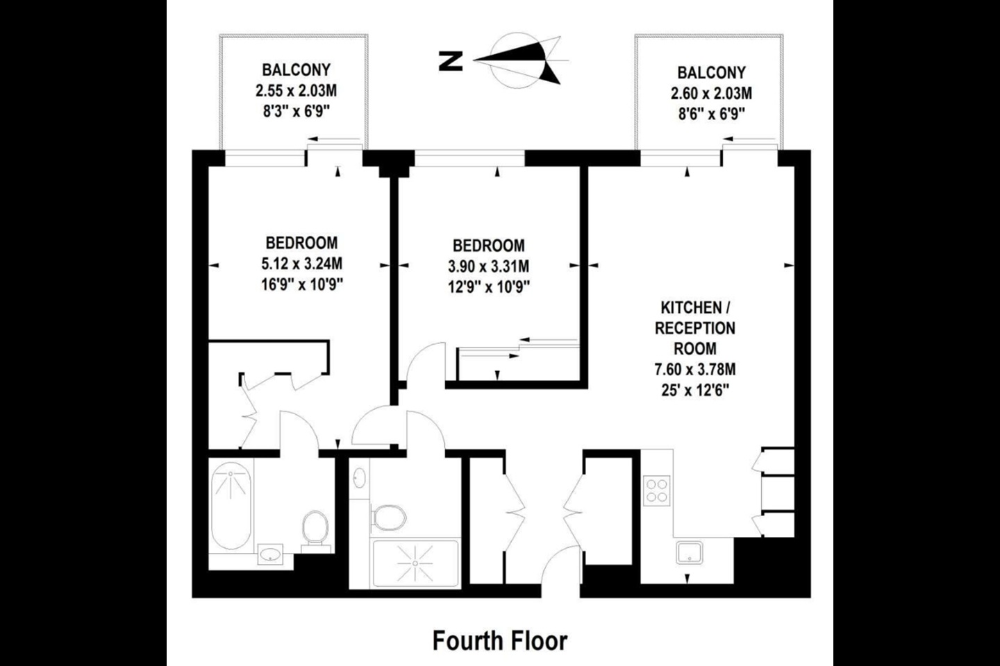 Additional image 3 of 2 Bed Flat, Alie Street, E1, N1 7GU