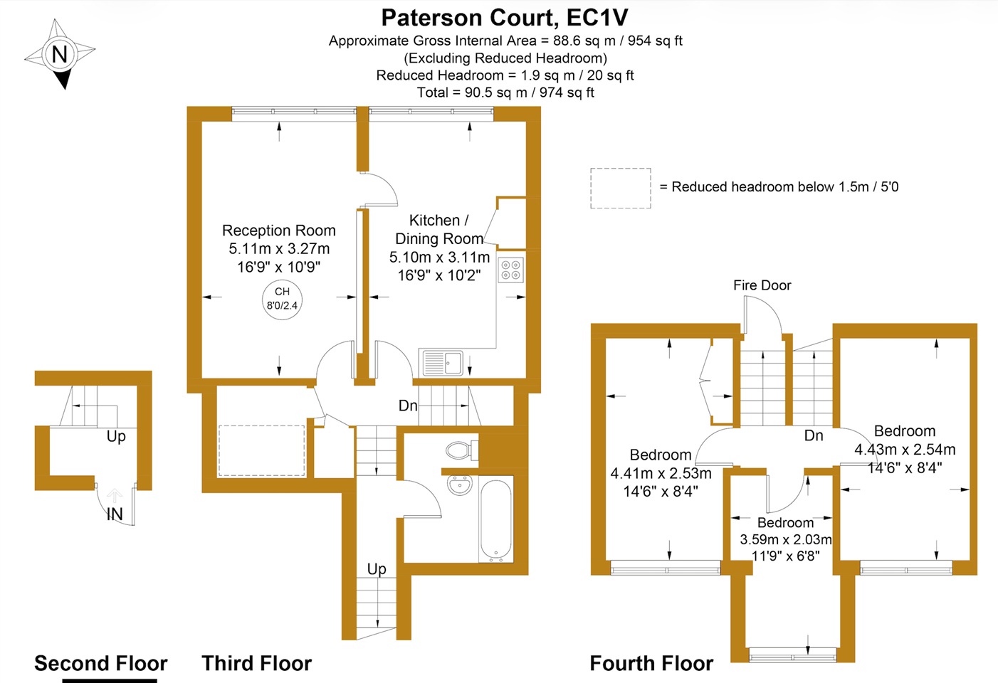 Additional image 13 of 3 Bed Flat, Saint Lukes Estate, EC1V, N1 7GU