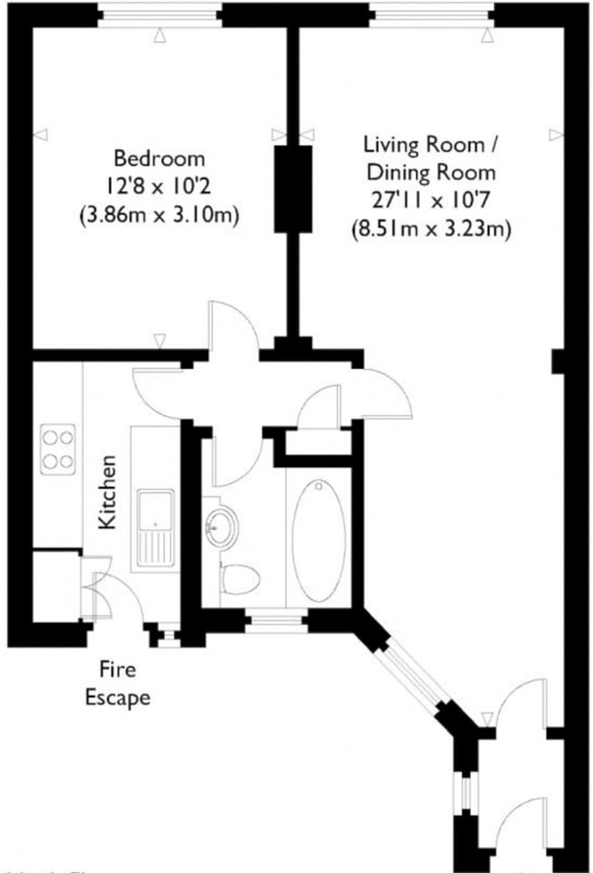 Additional image 12 of 1 Bed Flat, Gloucester Place, NW1, N1 7GU
