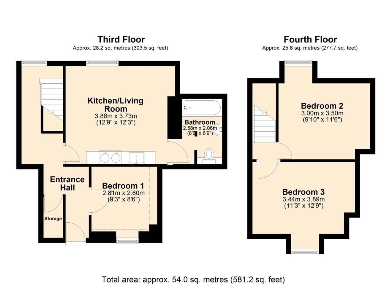 Additional image 15 of 3 Bed Flat, Levita House, NW1, N1 7GU