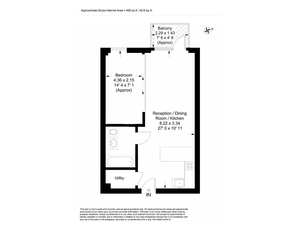 Additional image 14 of 1 Bed Flat, Chelsea Creek, SW6, N1 7GU