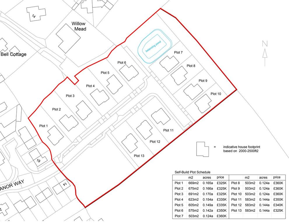 Land for saleThe Paddocks, Cotton End MK45